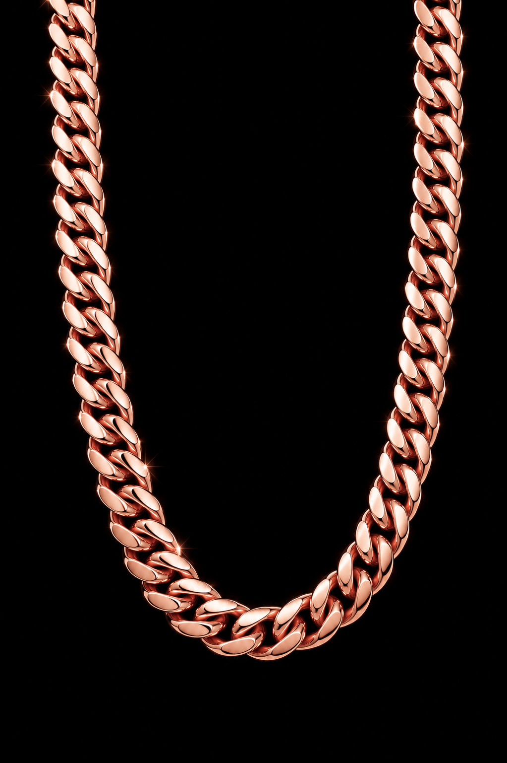 Rose Gold Cuban Chain