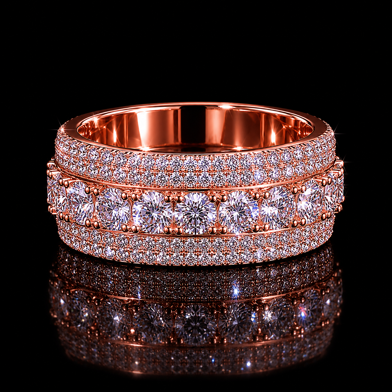 Rose Gold Diamond Ring