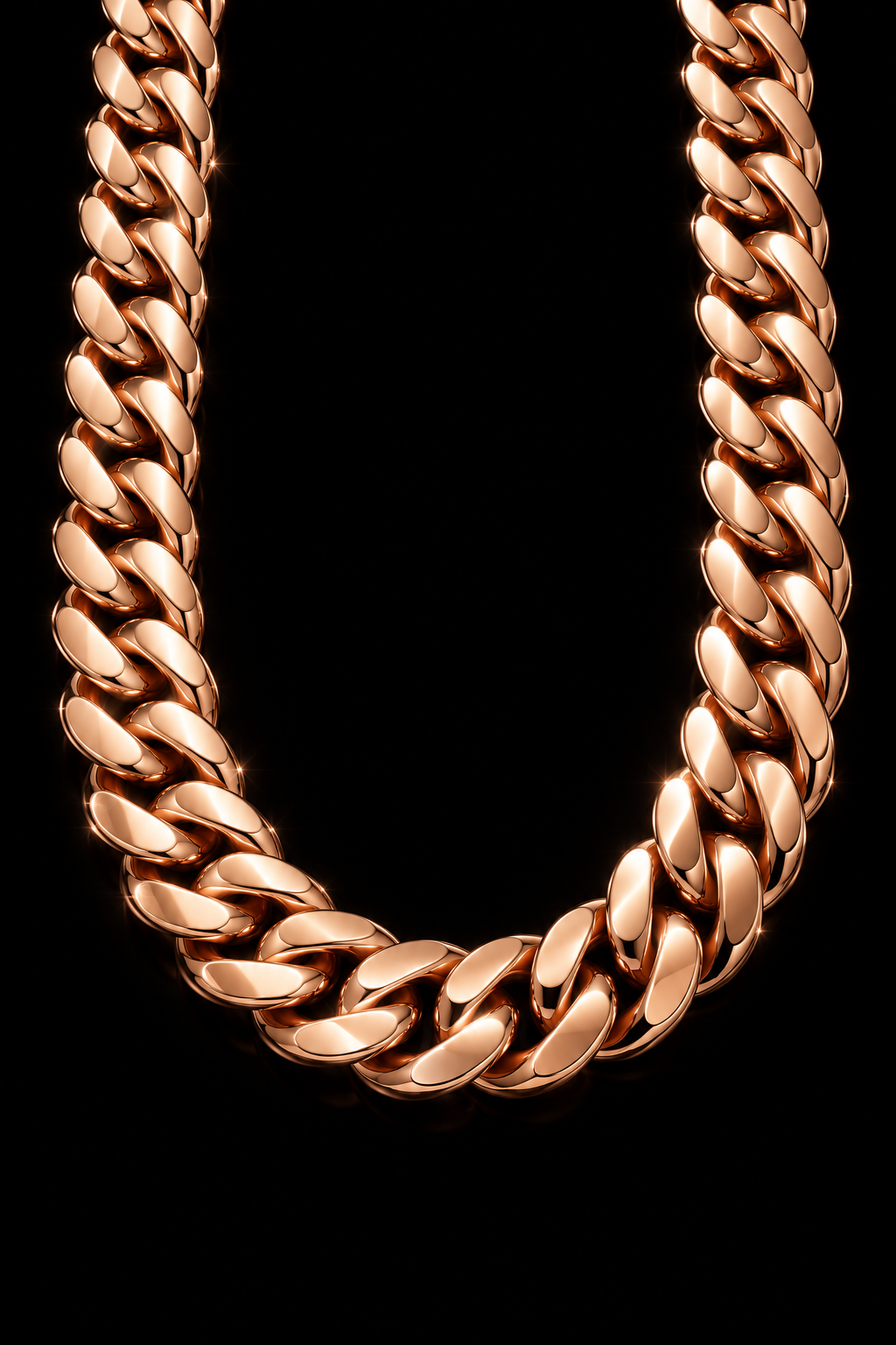 Rose Gold Cuban Chain